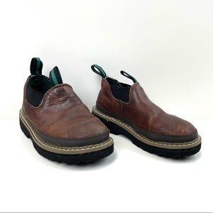 Georgia Boot Giant Romeo Brown Leather Shoes